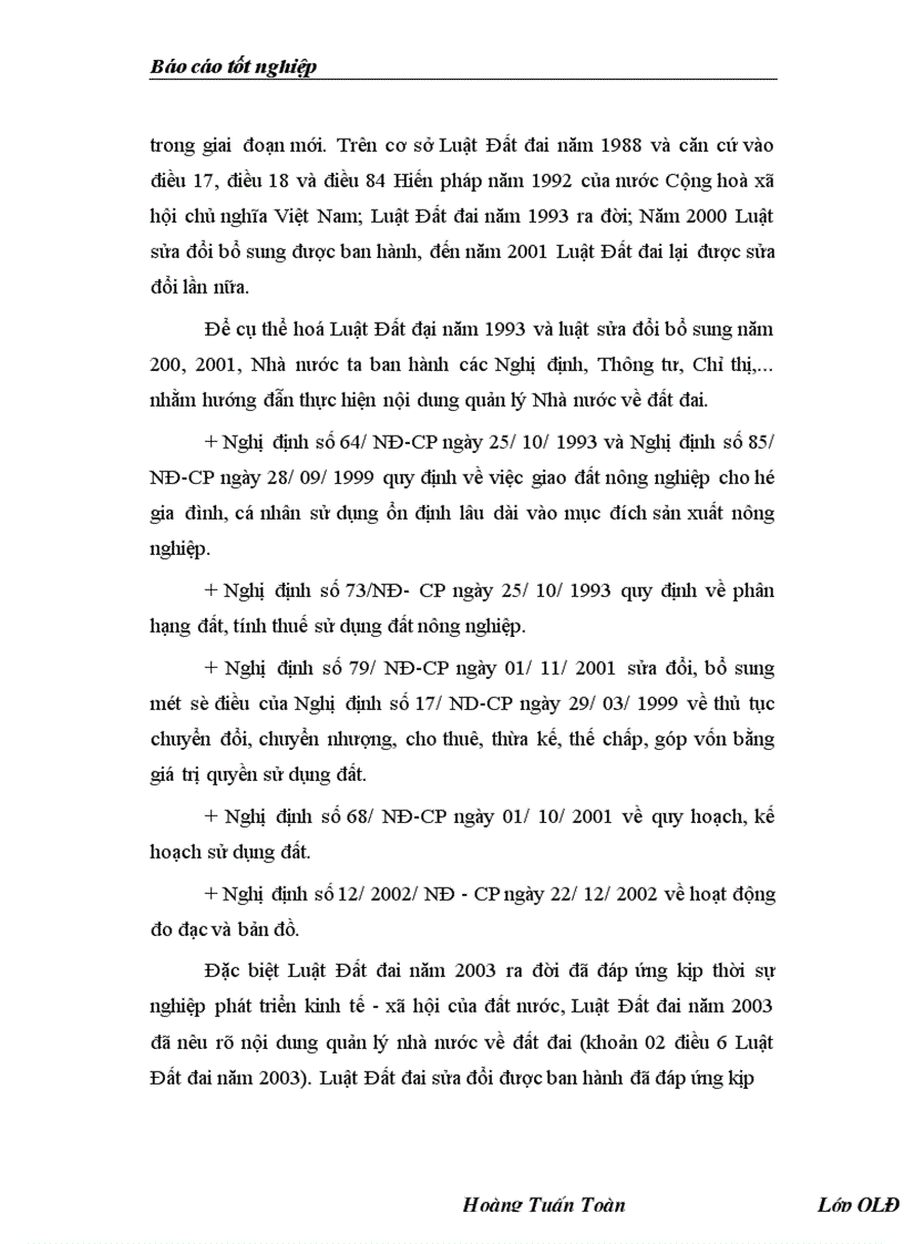 image for page Đánh giá tình hình quản lý đất đai giai đoạn 2003-2008 của xã Ngọc Hồi, huyện Thanh Trì, Thành phố Hà Nội