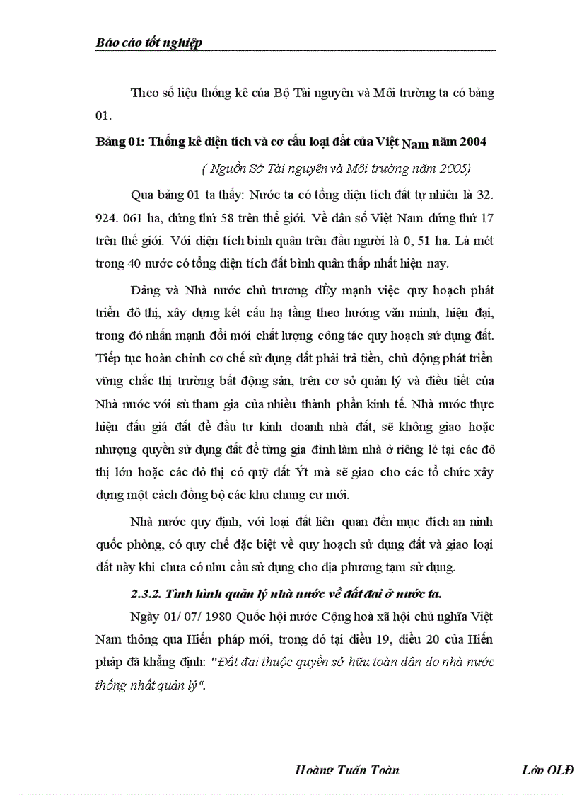 image for page Đánh giá tình hình quản lý đất đai giai đoạn 2003-2008 của xã Ngọc Hồi, huyện Thanh Trì, Thành phố Hà Nội