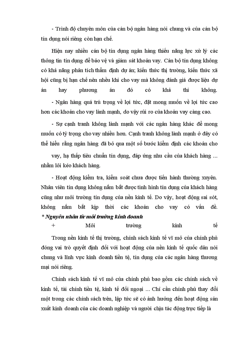 image for page Thực trạng về hoạt động tín dụng tại các ngân hàng thương mại việt nam