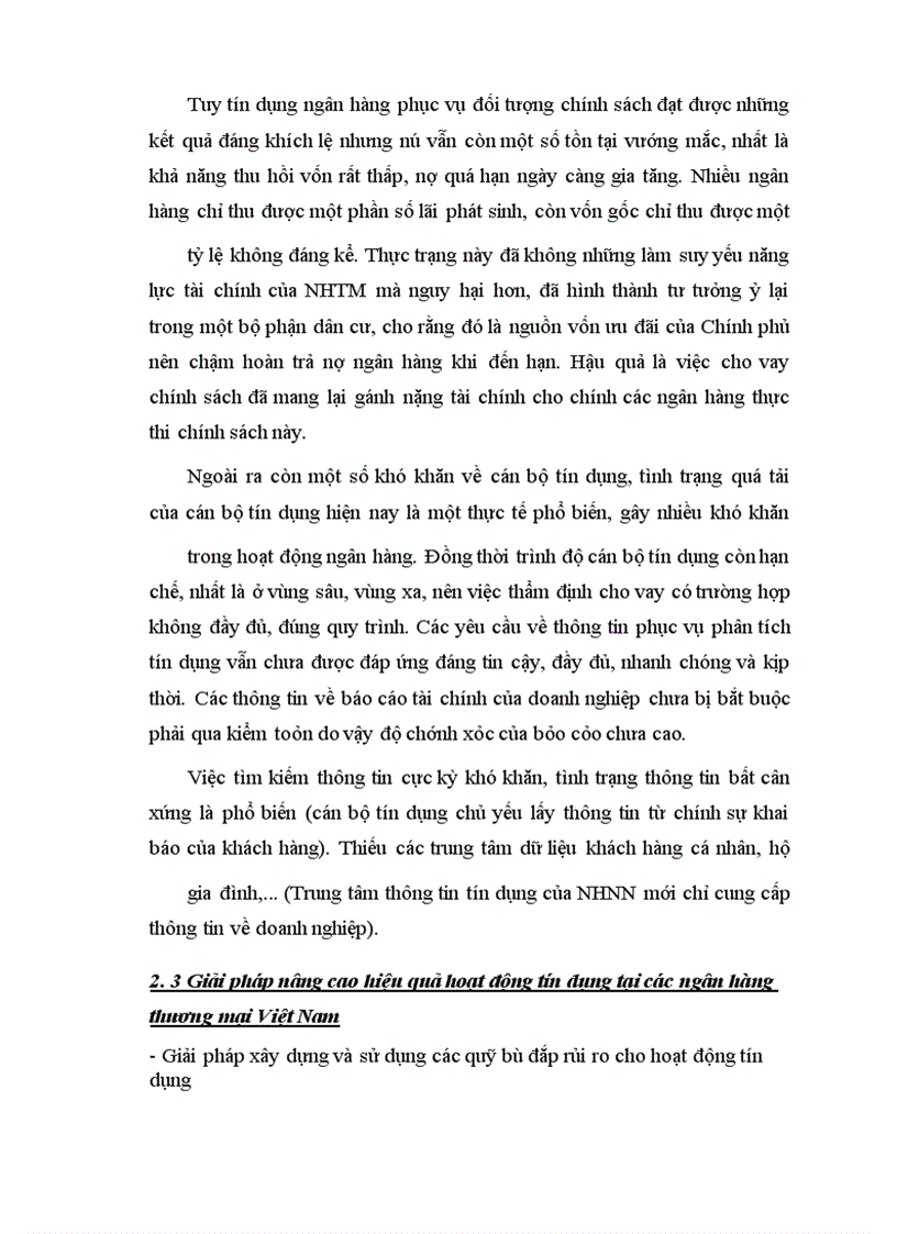 image for page Thực trạng về hoạt động tín dụng tại các ngân hàng thương mại việt nam