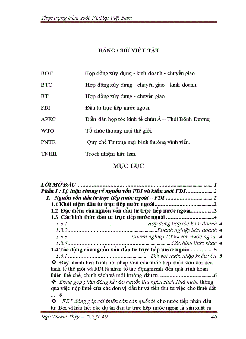 image for page Thực trạng kiểm soát nguồn vốn đầu tư trực tiếp nước ngoài tại Việt Nam.