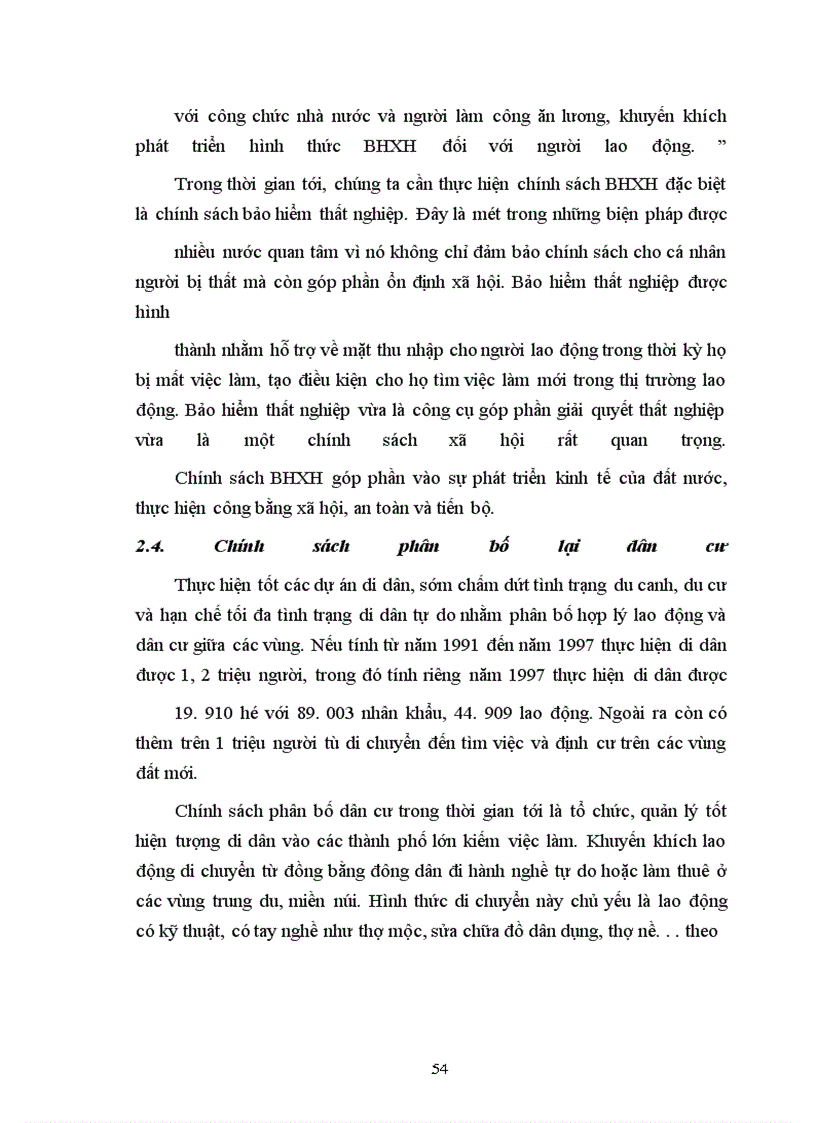 image for page Kế hoạnh lao động và việc làm và những giải pháp giải quyết việc làm trong thời kỳ kế hoạch 5 năm 2001ơơ- 2005 ở Việt Nam