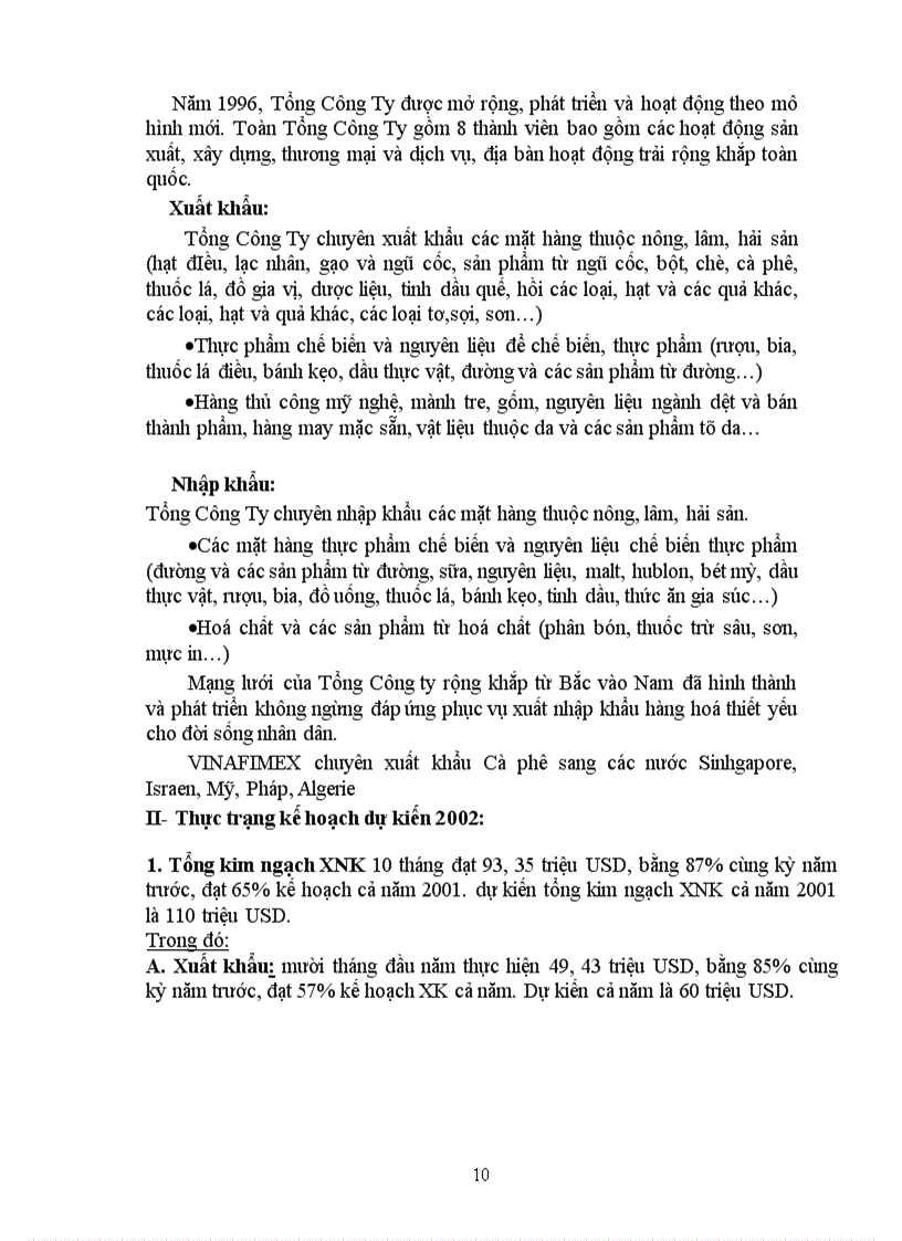 image for page Báo cáo thực tập tại Phòng Kinh Tế TổngHợp-Tổng công ty Xuất nhập khẩu nông sản và chế biến thực phẩm