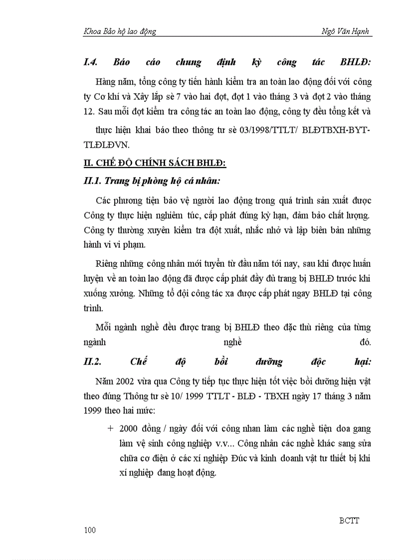 image for page Các nội dung thực hiện chính sách BHLĐ