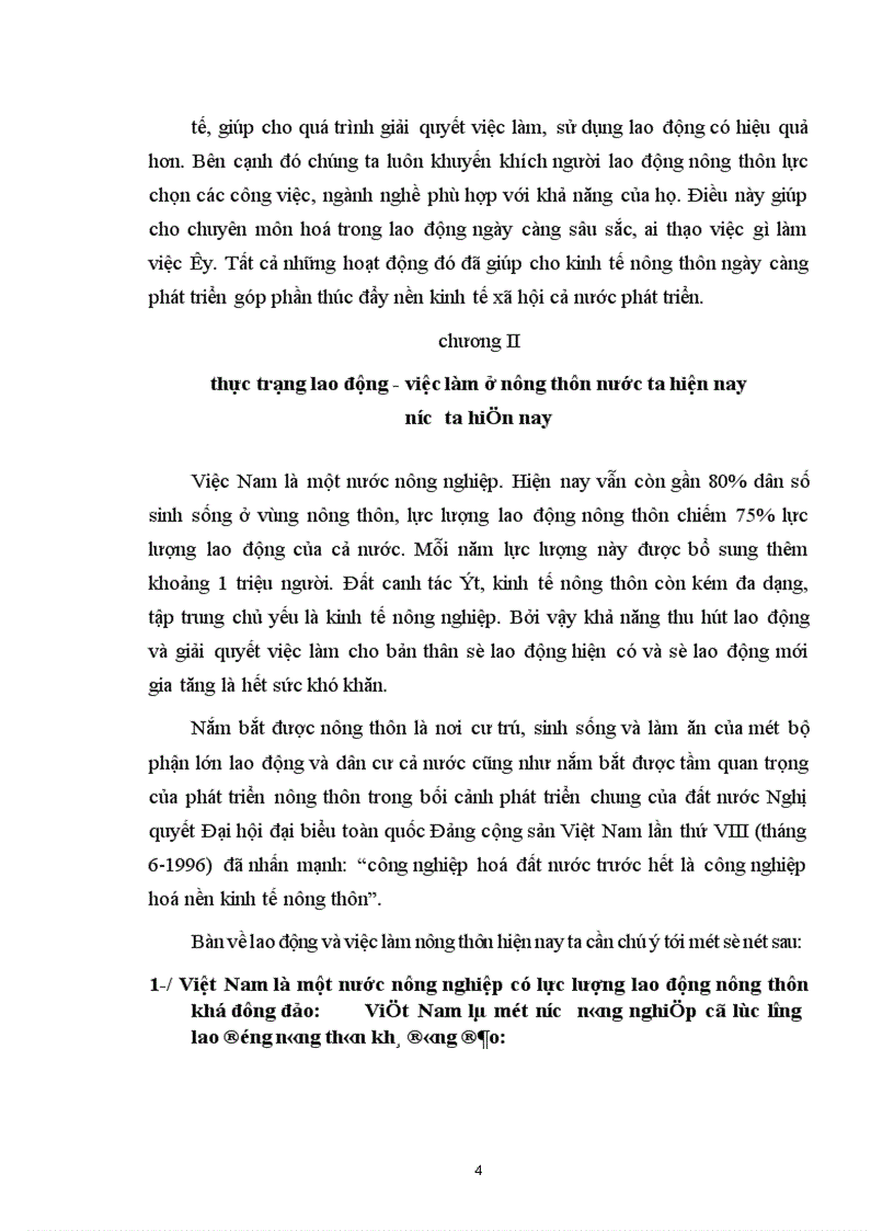 image for page Những giải pháp chính để giải quyết vấn đề lao động - việc làm ở nông thôn nước ta hiện nay