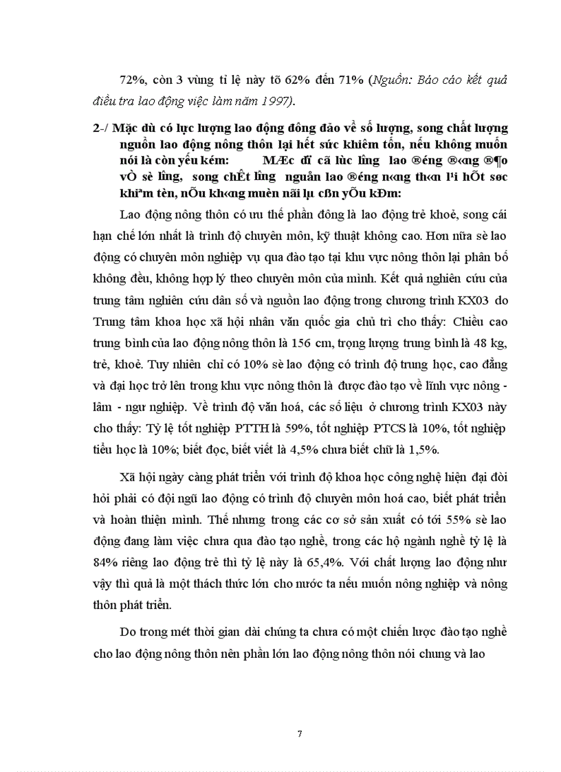 image for page Những giải pháp chính để giải quyết vấn đề lao động - việc làm ở nông thôn nước ta hiện nay