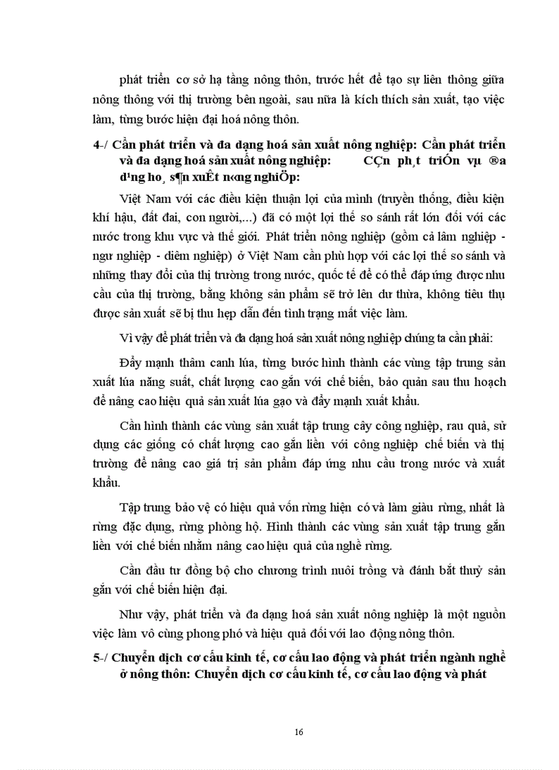 image for page Những giải pháp chính để giải quyết vấn đề lao động - việc làm ở nông thôn nước ta hiện nay