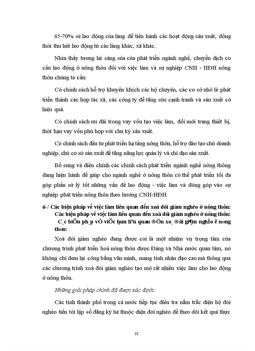 image for page Những giải pháp chính để giải quyết vấn đề lao động - việc làm ở nông thôn nước ta hiện nay