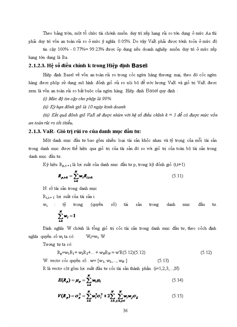 image for page Các mô hình rủi ro tín dụng và ứng dụng