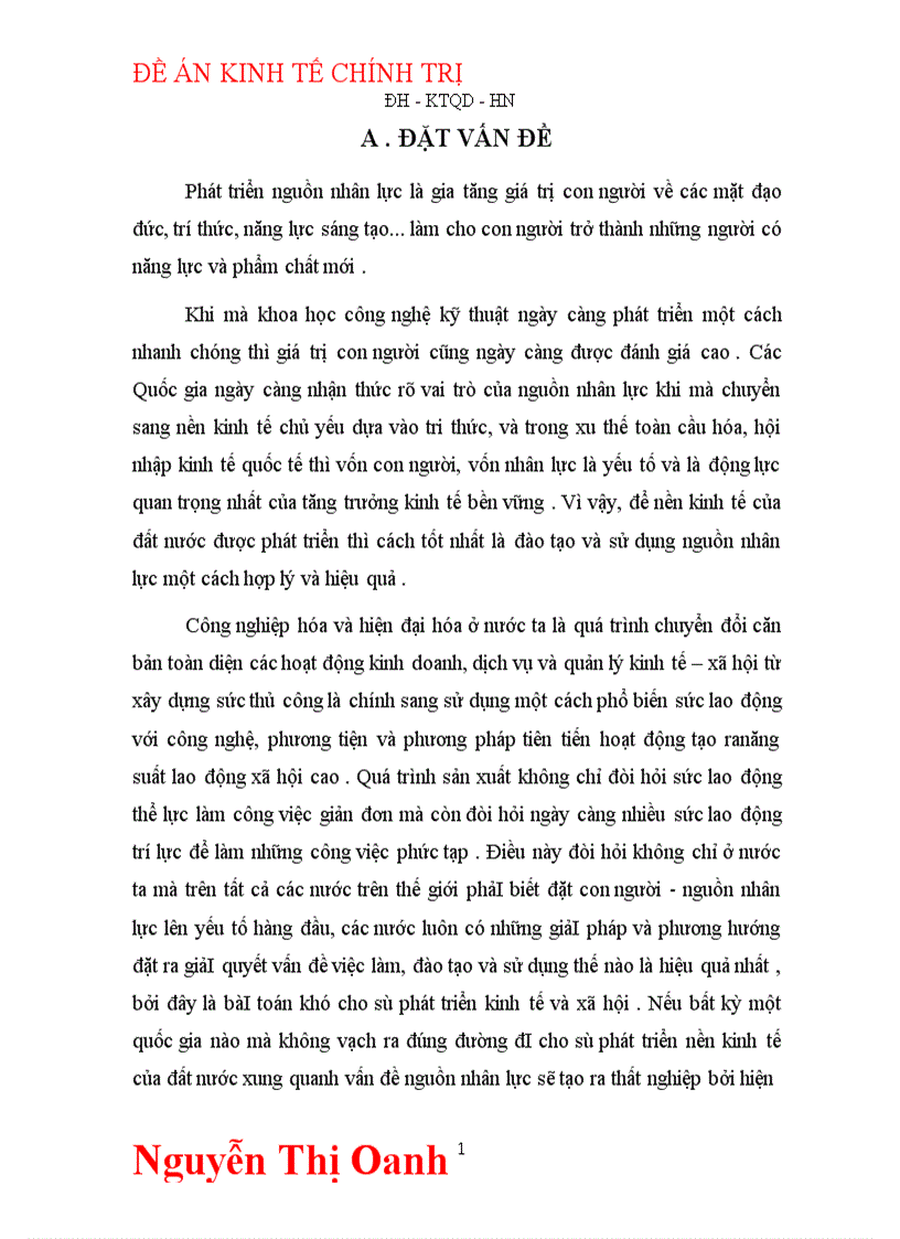 image for page Giải pháp và nâng cao đào tạo và sử dụng nguồn nhân lực con người trong thời kỳ công nghiệp hoá, hiện đại hoá