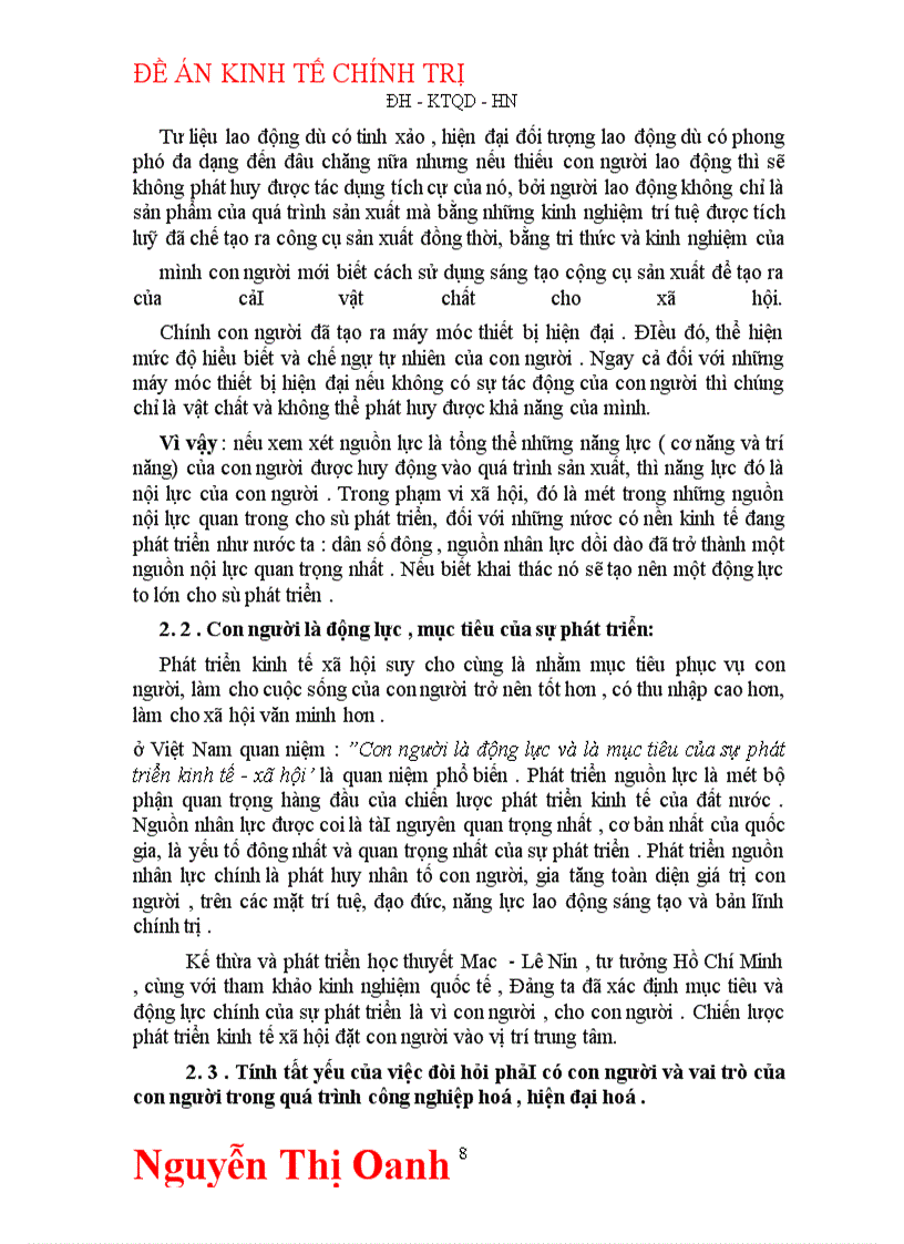 image for page Giải pháp và nâng cao đào tạo và sử dụng nguồn nhân lực con người trong thời kỳ công nghiệp hoá, hiện đại hoá