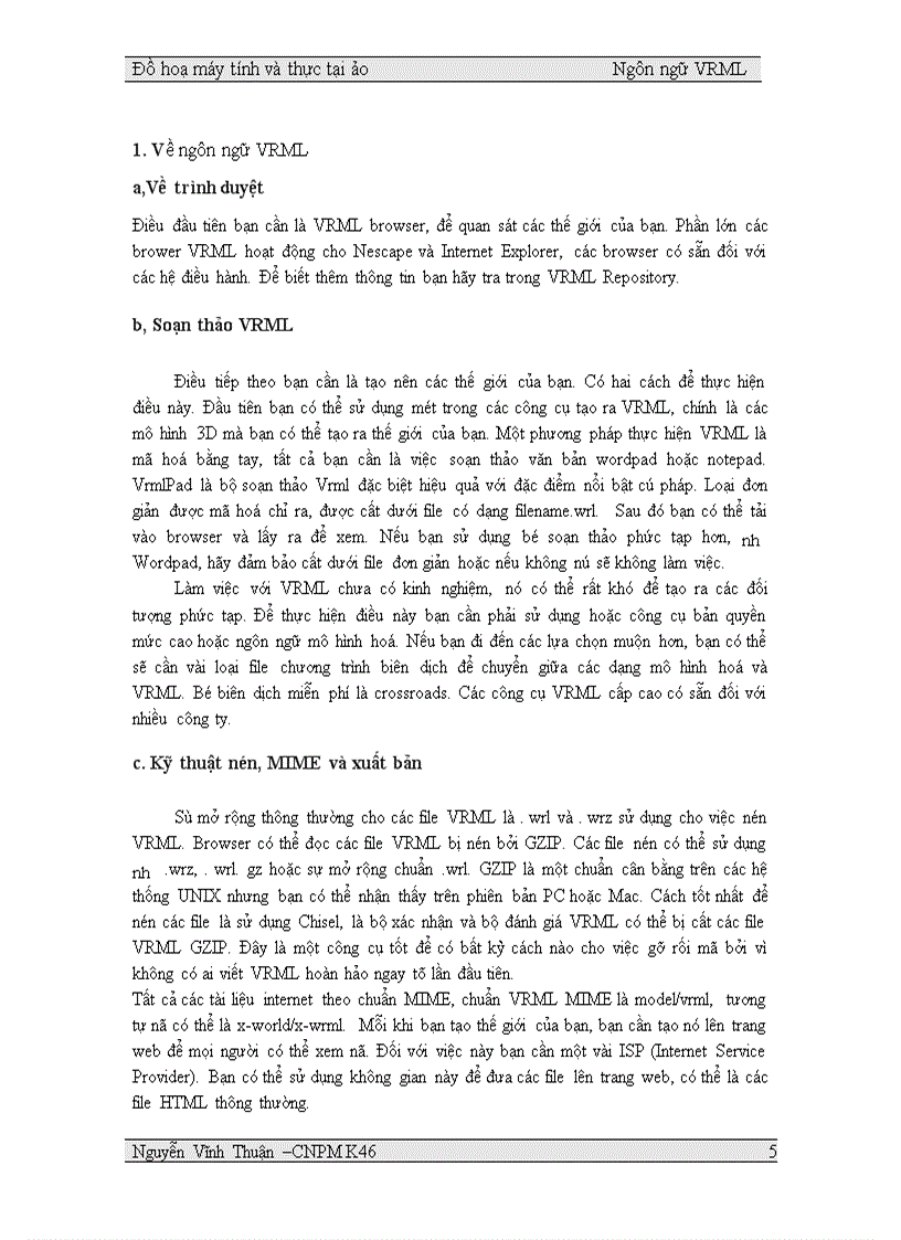 image for page Đồ hoạ máy tính và hiện thực ảo