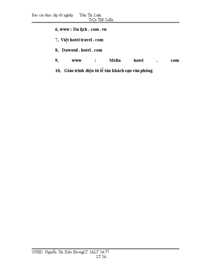 image for page Hoạt động của bộ phận lễ tân tạI “THE RITZ HOTEL”