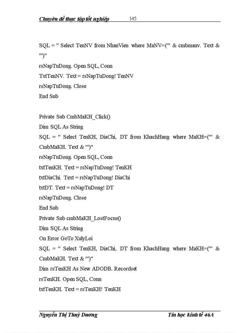 image for page Phân tích, thiết kế hệ thống thông tin quản lý bán hàng tại công ty cổ phần dịch vụ viễn thông TháI Bình Dương