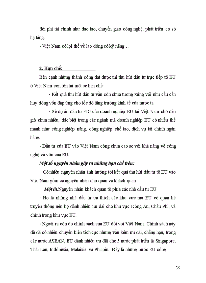 image for page Giải pháp tăng cường thu hút FDI của EU vào Việt Nam