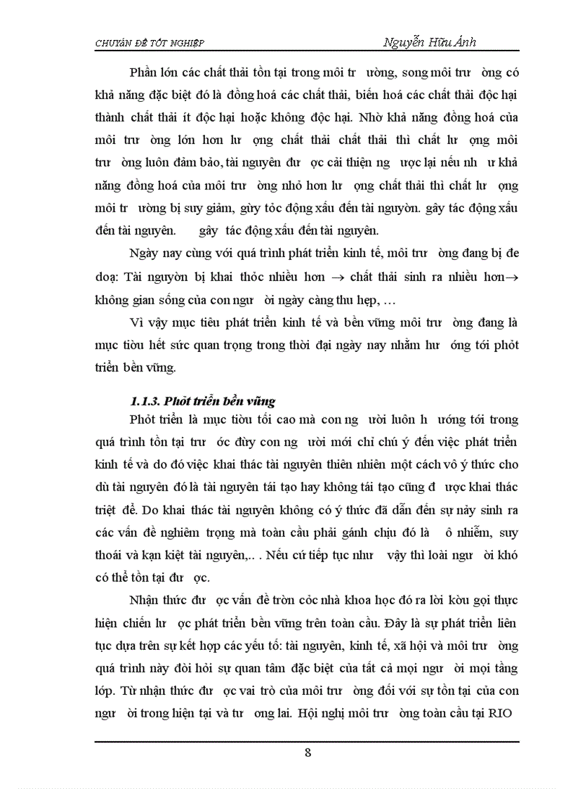 image for page Đánh Giá hiện trạng ô nhiễm môi trường do hoạt động khai thác than của dự án Đồng Vông– Uông bí– Quảng Ninh và các giải pháp quản lý môi trường.