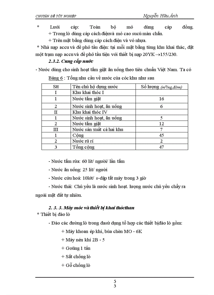 image for page Đánh Giá hiện trạng ô nhiễm môi trường do hoạt động khai thác than của dự án Đồng Vông– Uông bí– Quảng Ninh và các giải pháp quản lý môi trường.