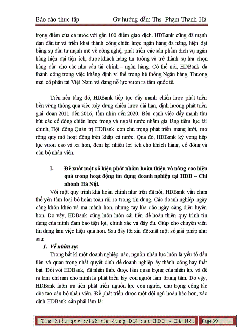 image for page Tìm hiểu quy trình tín dụng doanh nghiệp tại Ngân hàng thương mại cổ phần phát triển nhà TP