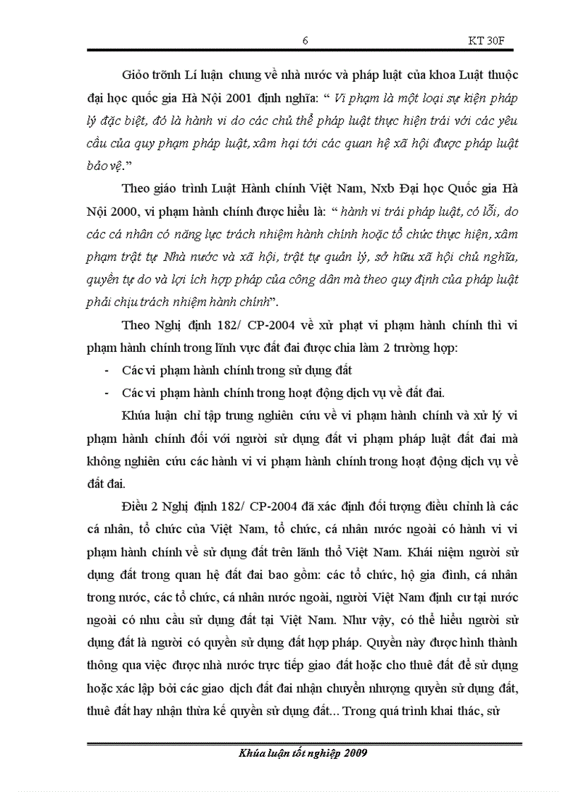 image for page Tìm hiểu các quy định về xử lý vi phạm hành chính đối với người sử dụng đất vi phạm pháp luật đất đai