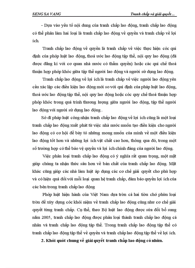 image for page Tranh chấp và giải quyết tranh chấp lao động cá nhân