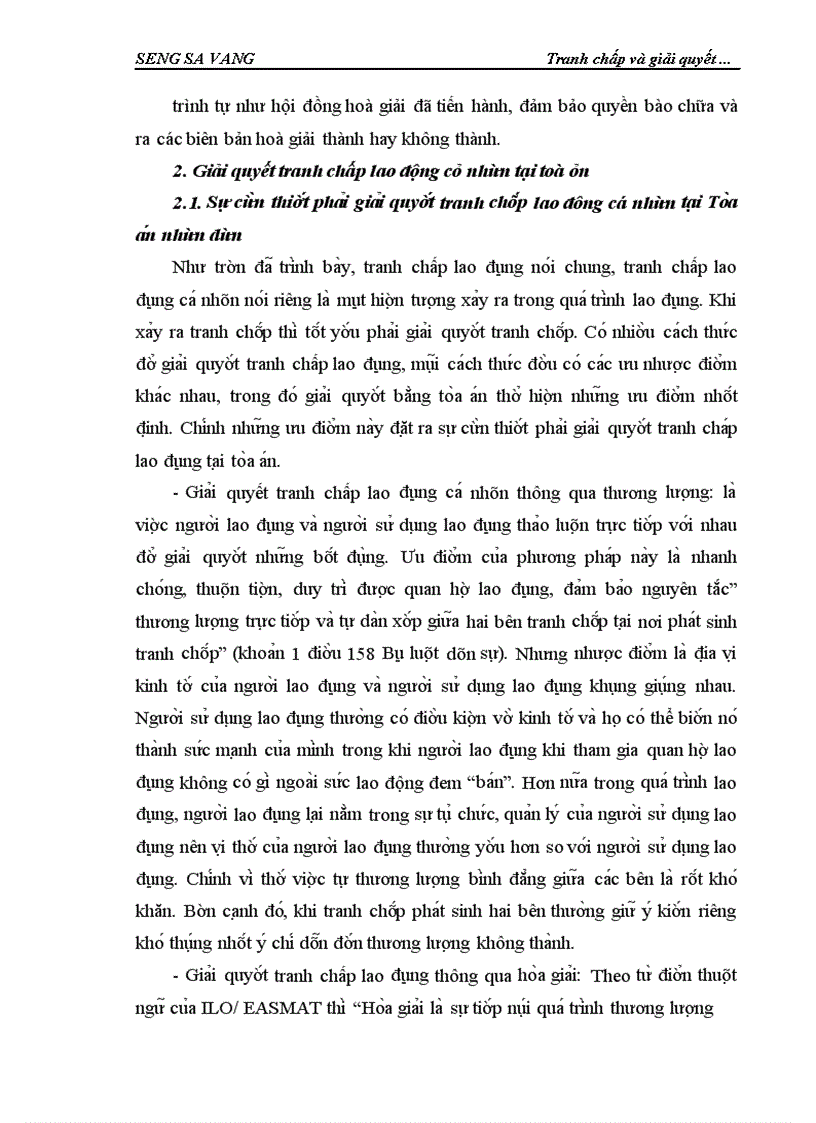 image for page Tranh chấp và giải quyết tranh chấp lao động cá nhân