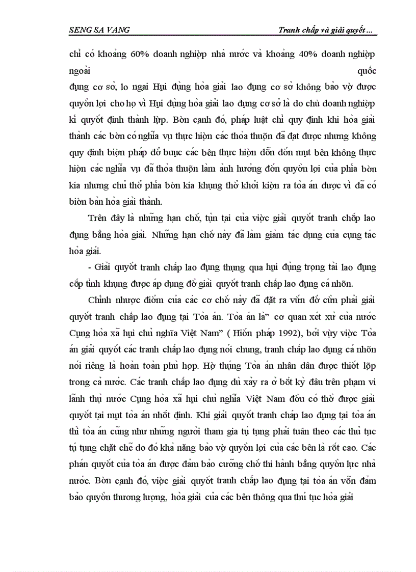 image for page Tranh chấp và giải quyết tranh chấp lao động cá nhân