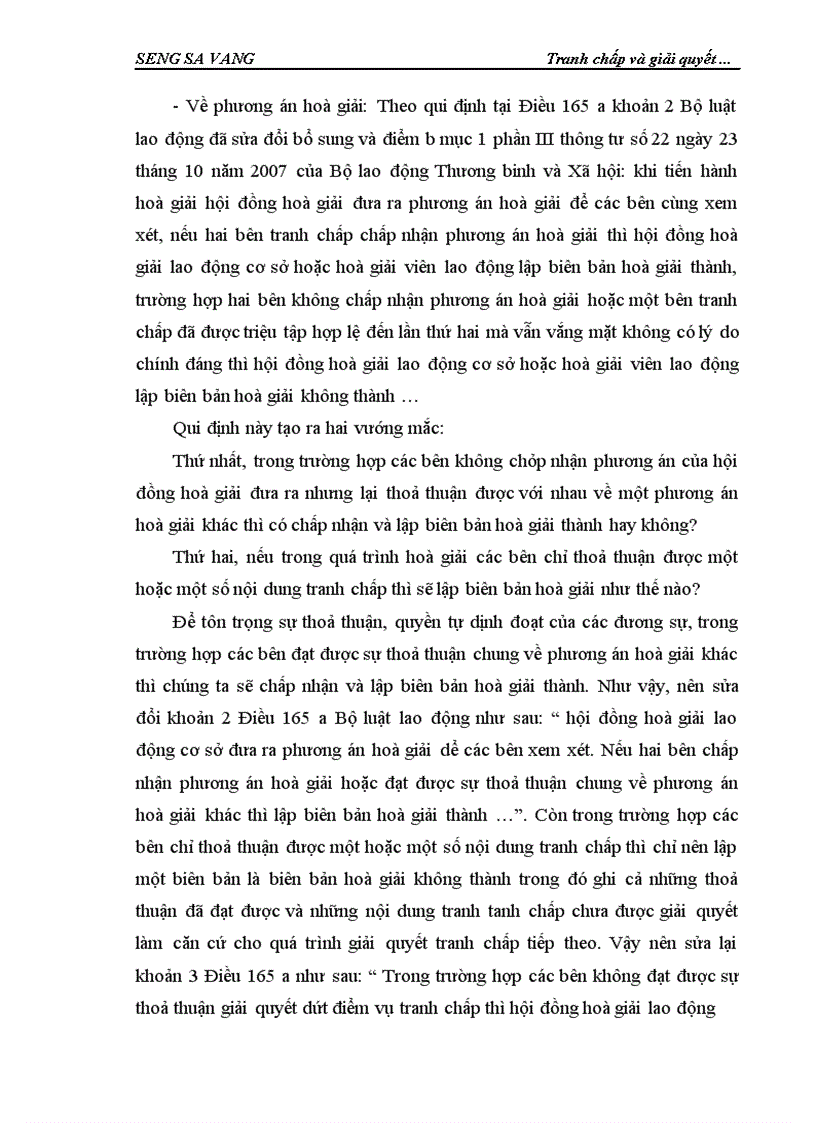 image for page Tranh chấp và giải quyết tranh chấp lao động cá nhân