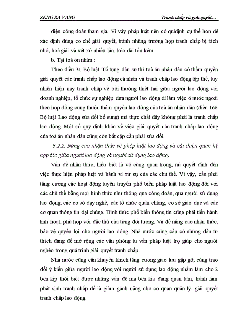 image for page Tranh chấp và giải quyết tranh chấp lao động cá nhân