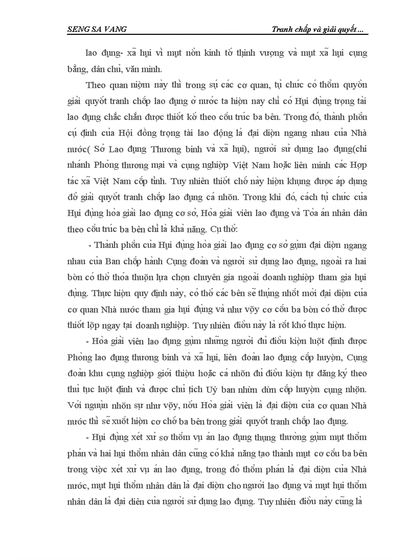 image for page Tranh chấp và giải quyết tranh chấp lao động cá nhân