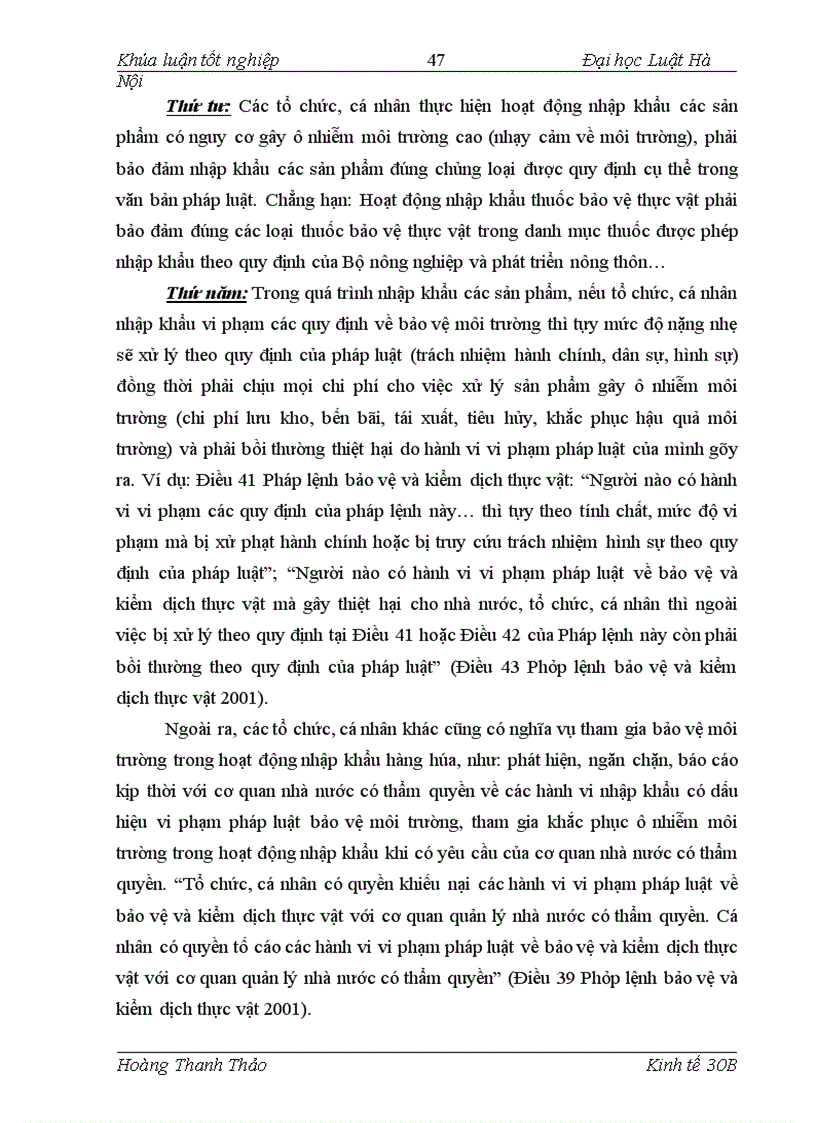 image for page Pháp luật bảo vệ môi trường trong nhập khẩu hàng hóa