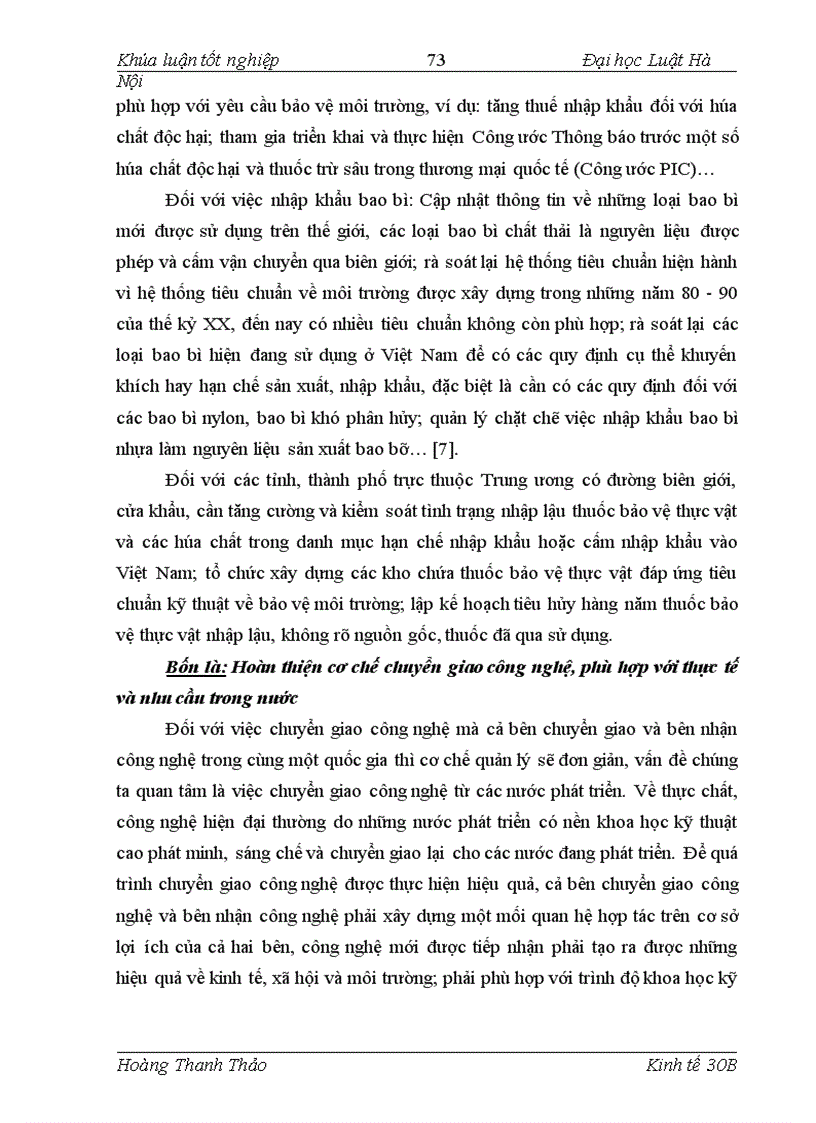 image for page Pháp luật bảo vệ môi trường trong nhập khẩu hàng hóa