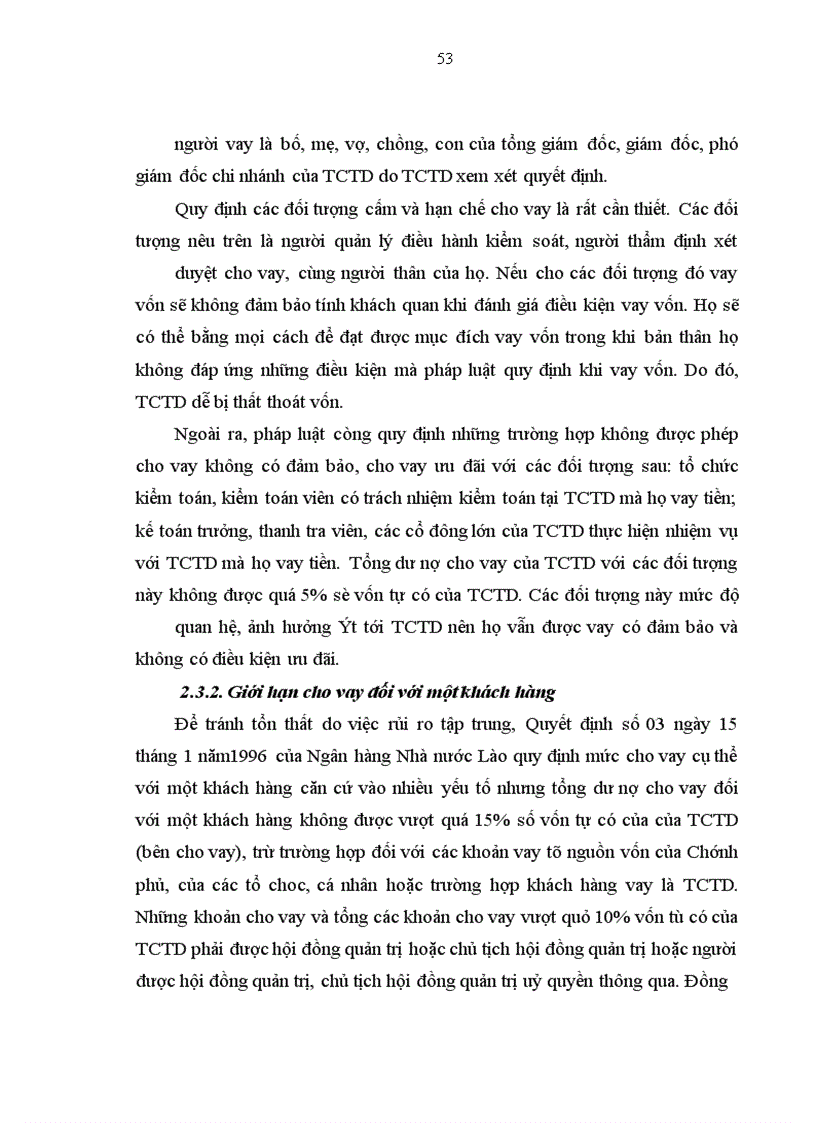 image for page Pháp luật điều chỉnh hoạt động cho vay của ngân hàng thương mại tại nước CHDCND Lào