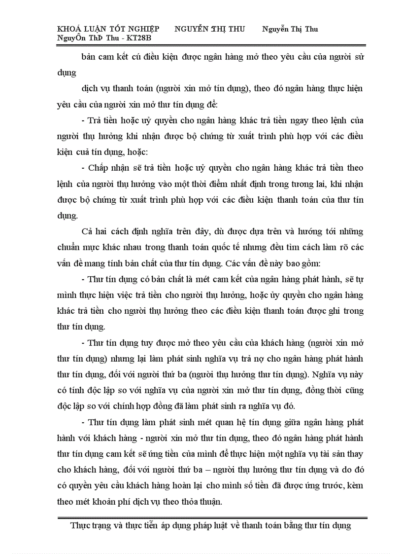 image for page Thực trạng và thực tiễn áp dụng pháp luật về thanh toán bằng thư tín dụng