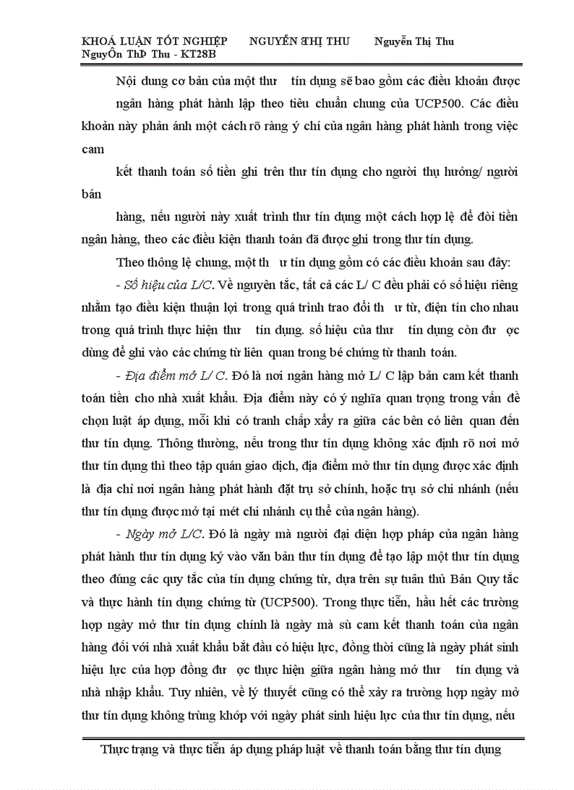 image for page Thực trạng và thực tiễn áp dụng pháp luật về thanh toán bằng thư tín dụng