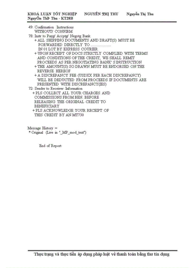 image for page Thực trạng và thực tiễn áp dụng pháp luật về thanh toán bằng thư tín dụng