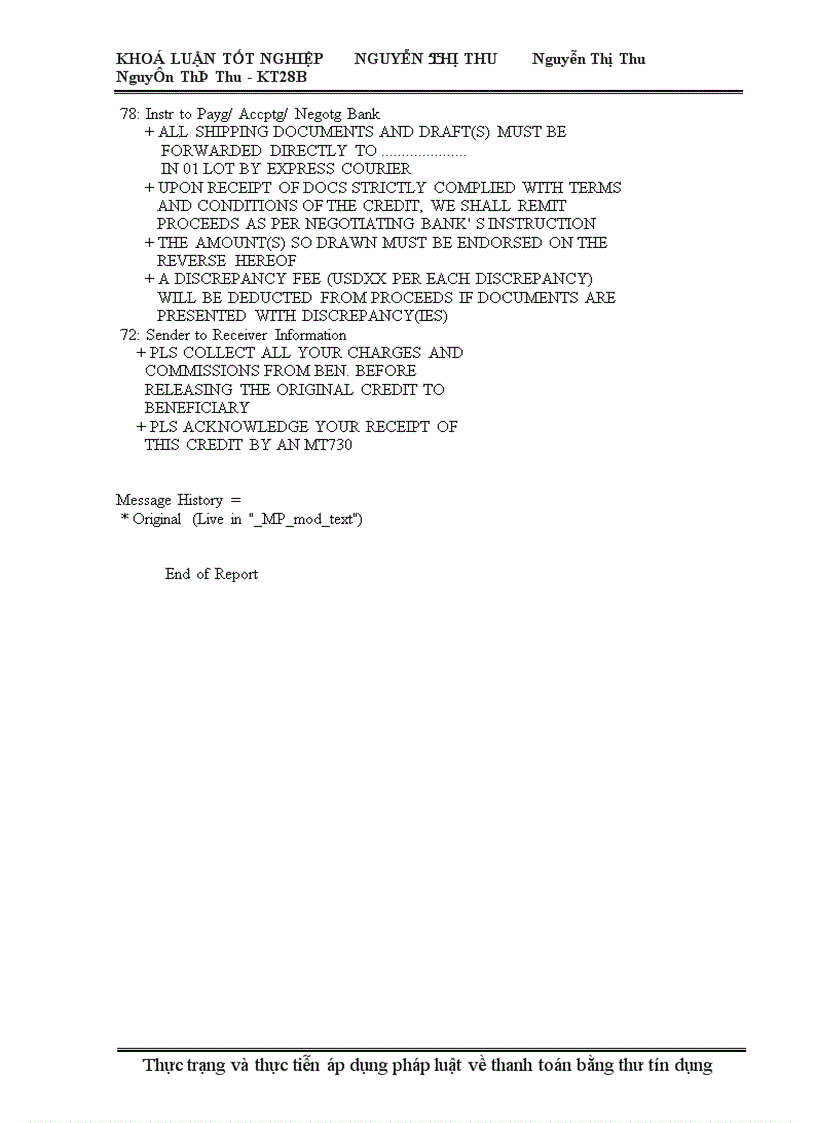 image for page Thực trạng và thực tiễn áp dụng pháp luật về thanh toán bằng thư tín dụng