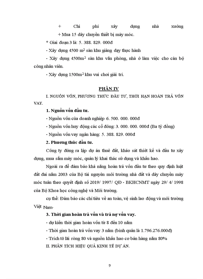 image for page Dự án đầu tư xây dựng nhà máy sản xuất vật liệu xây dựng trung tâm đào tạo thực hành khu văn phòng nhà ở