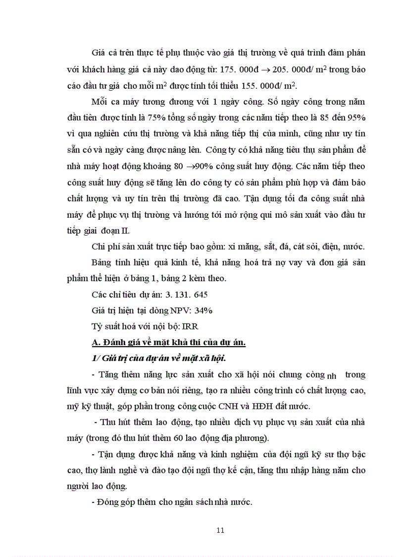 image for page Dự án đầu tư xây dựng nhà máy sản xuất vật liệu xây dựng trung tâm đào tạo thực hành khu văn phòng nhà ở