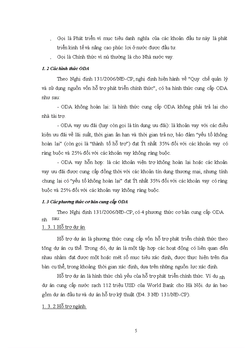 image for page Chính sách phân cấp quản lý và sử dụng vốn hỗ trợ phát triển chính thức (ODA) và thực trạng triển khai ở Việt Nam