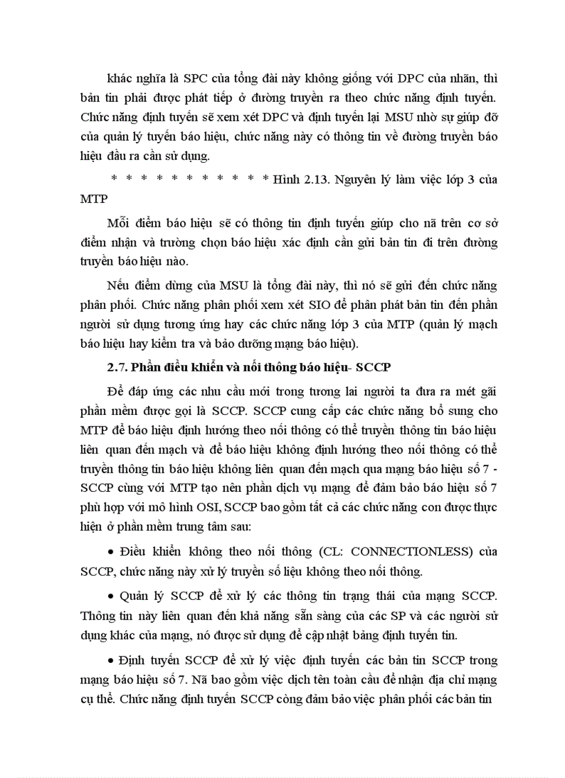 image for page Hệ thống báo hiệu số 7 trong mạng di động số GSM và ứng dụng của nó đối với giao tiếp A trong GSM