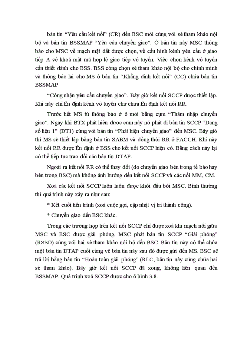 image for page Hệ thống báo hiệu số 7 trong mạng di động số GSM và ứng dụng của nó đối với giao tiếp A trong GSM