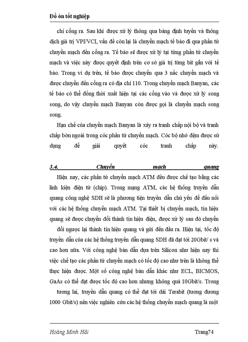 image for page Điện tử viễn thông – Chuyển mạch kênh