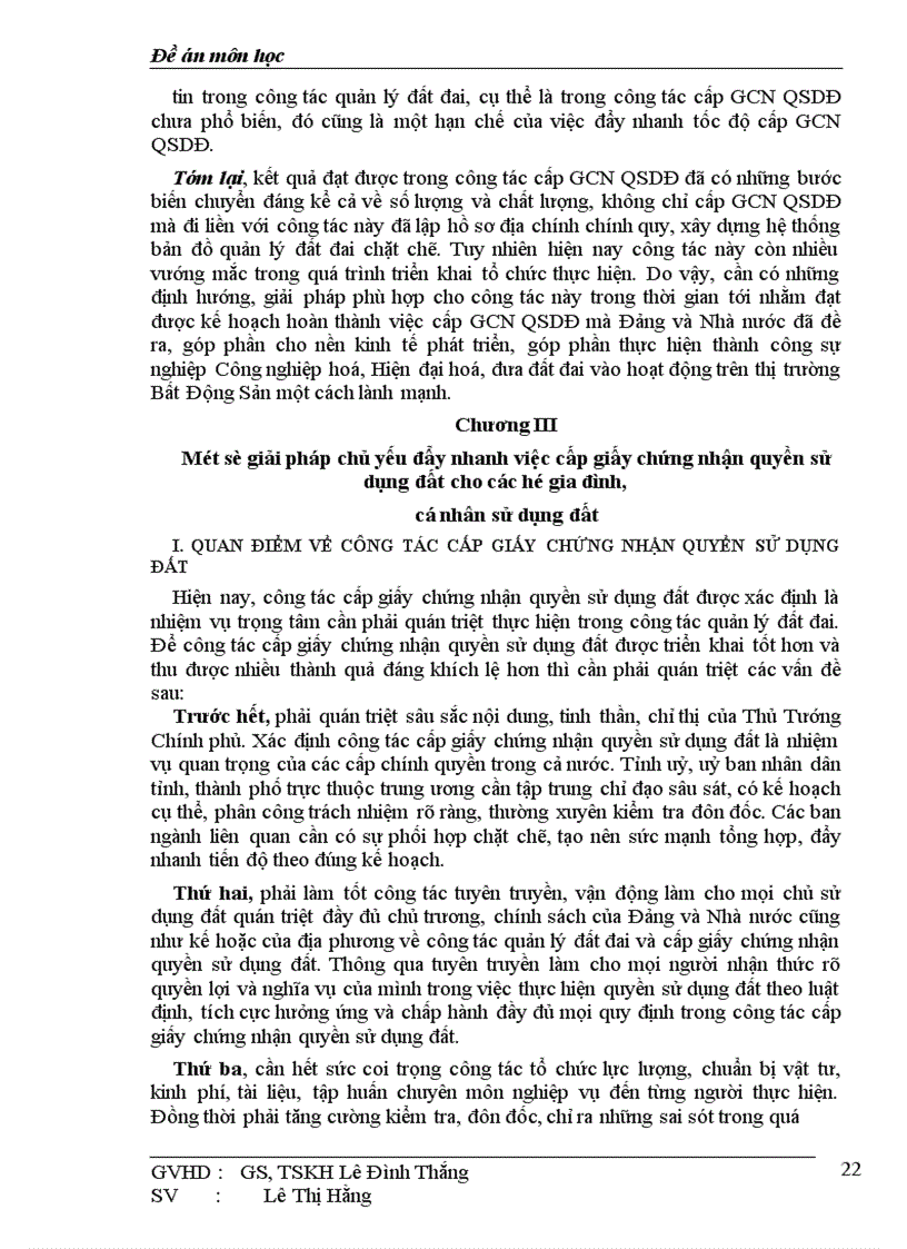 image for page Một số vấn đề cơ bản của việc cấp giấy chứng nhận quyền sử dụng đất cho hộ gia đình, cá nhân