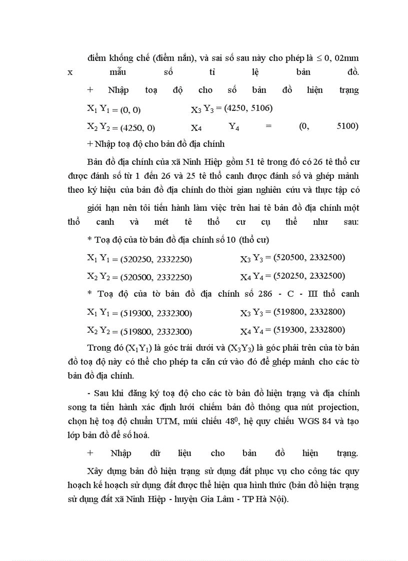 image for page Ứng dụng công nghệ (GIS) vào công tác quản lý dự liệu địa chính phục vụ cho công tác quy hoạch cấp xã- phường