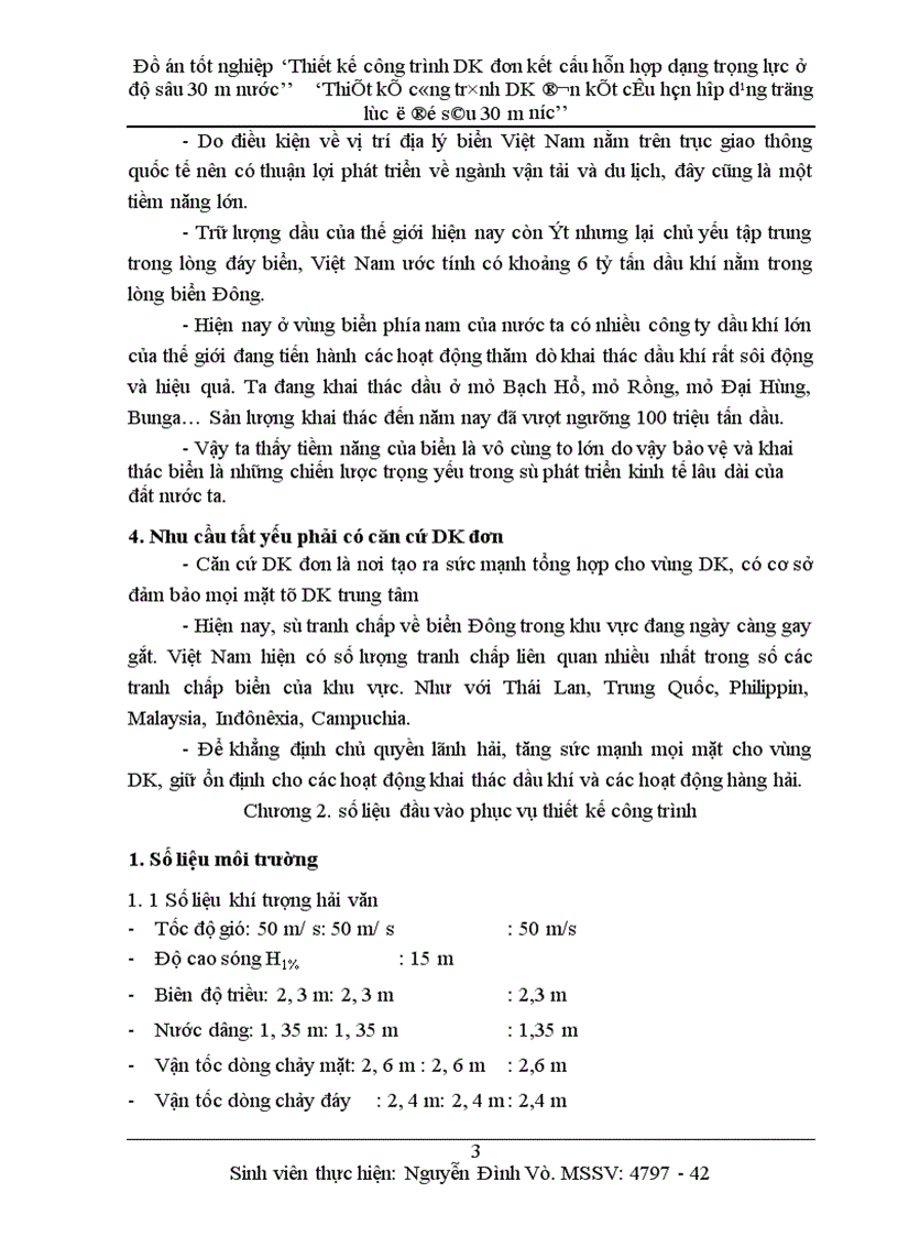 image for page Thiết kế công trình DK đơn kết cấu hỗn hợp dạng trọng lực ở độ sâu 30 m nước