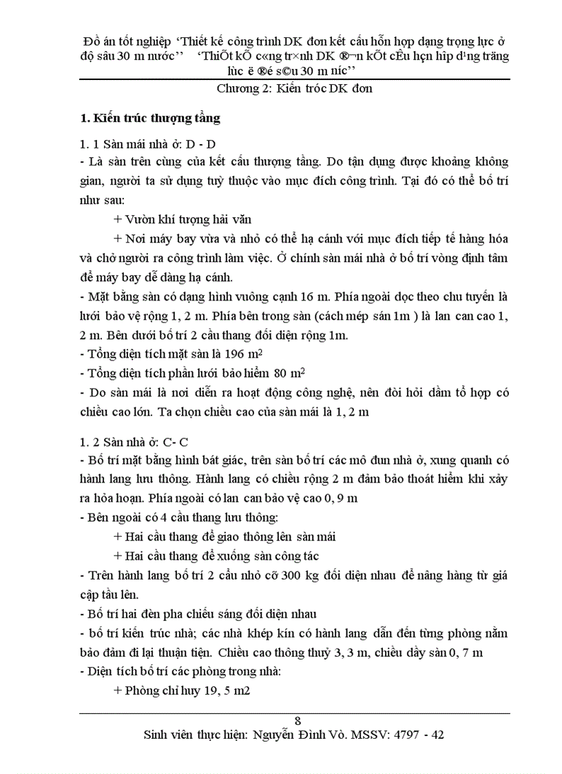 image for page Thiết kế công trình DK đơn kết cấu hỗn hợp dạng trọng lực ở độ sâu 30 m nước