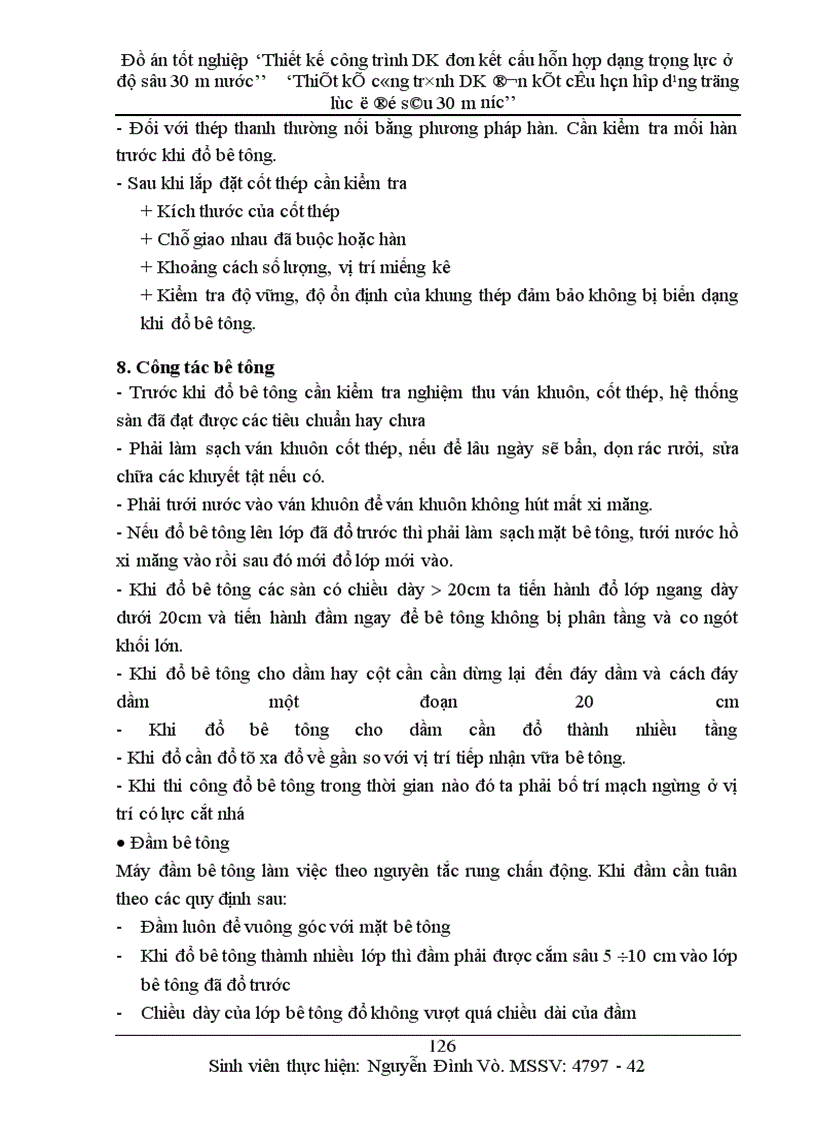 image for page Thiết kế công trình DK đơn kết cấu hỗn hợp dạng trọng lực ở độ sâu 30 m nước