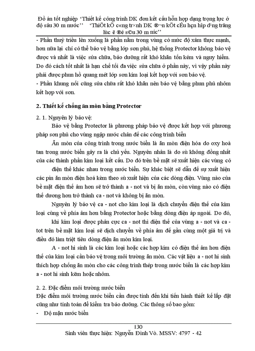 image for page Thiết kế công trình DK đơn kết cấu hỗn hợp dạng trọng lực ở độ sâu 30 m nước