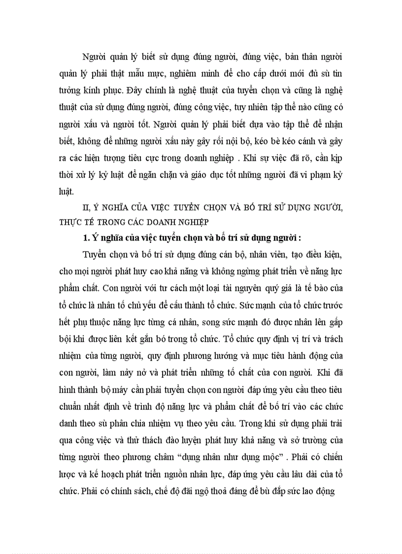 image for page Các bước tuyển chọn và bố trí chặt chẽ nguôn nhân lực trong doanh nghiệp