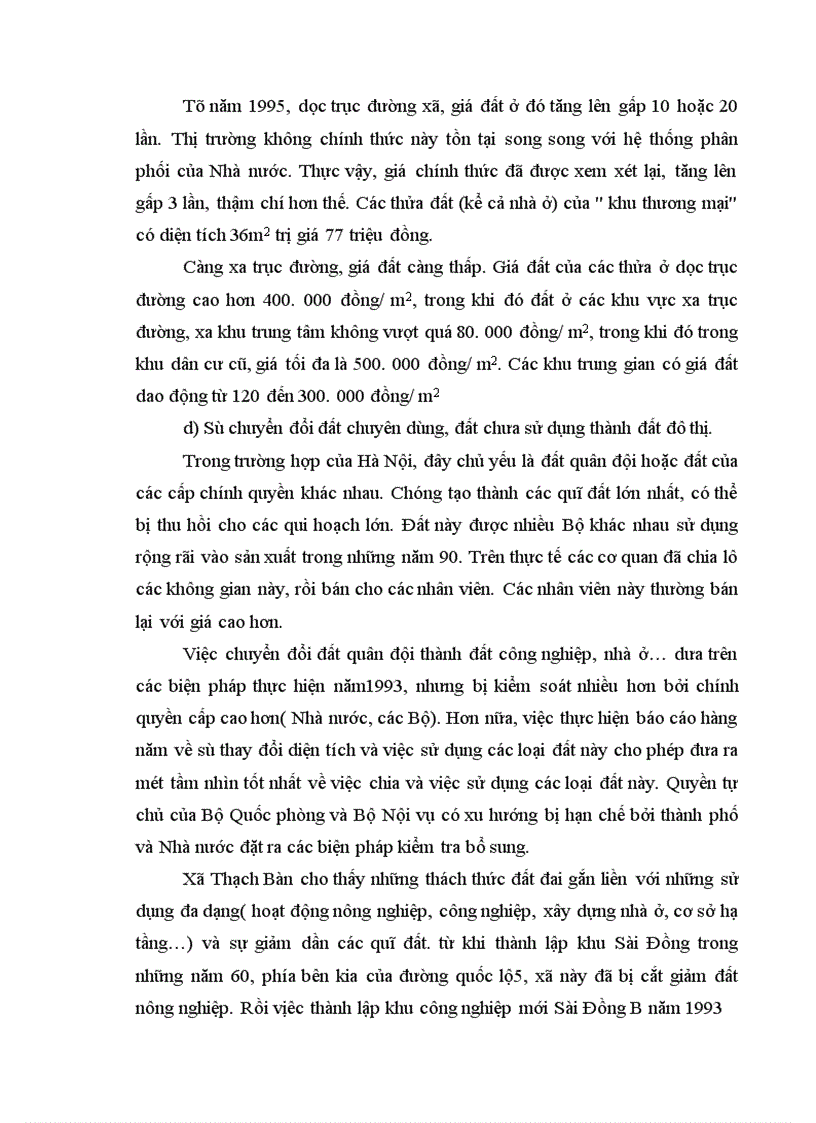 image for page Thay đổi về đất đai